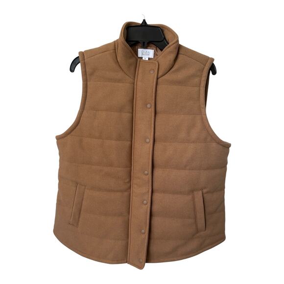 croft & barrow Jackets & Blazers - Croft & Barrow Cozy Earth-Tone Quilted Vest – Rustic Minimal Fall Style